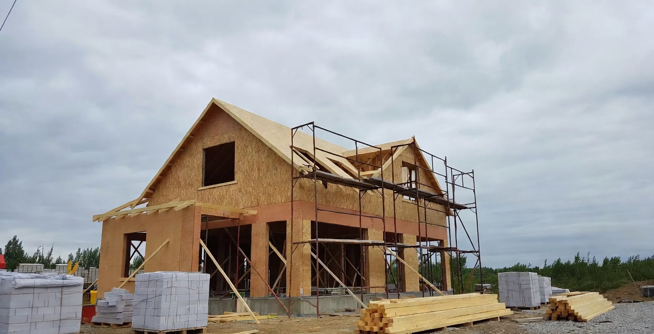 стройка в процессе